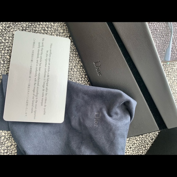 Dior pale gold Society1 butterfly frame sunglasses - Picture 7 of 12